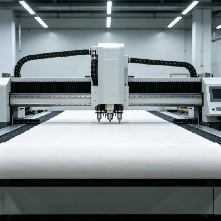 Didelio tikslumo CNC audinių pjovimo staklės